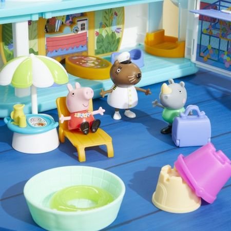 PEPPA PIG žaidimų rinkinys Kruizinis laivas, F62845L0 