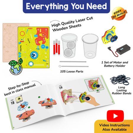 SMARTIVITY konstruktorius Motor Gadgets, SMRT1245 