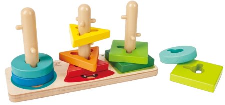 HAPE mediniai blokeliai Monster Twist & Stack, E0494A 