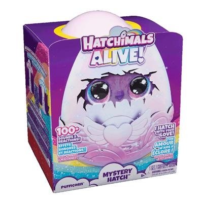 HATCHIMALS Interaktyvus žaislas Alive Pufficorn, 6069132 