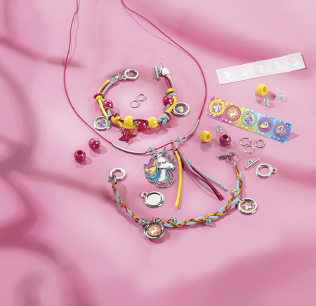 TOTUM kūrybinis rinkinys Unicorn Rainbow Jewellery, 071063 071063