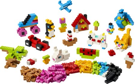 11045 LEGO® Classic Kūrybiškos spalvingos kaladėlės 