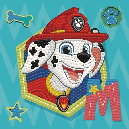 DIAMOND DOTS kūrybinis rinkinys piešimas deimantais Paw Patrol Marshall, DTZ5.020 DTZ5.020