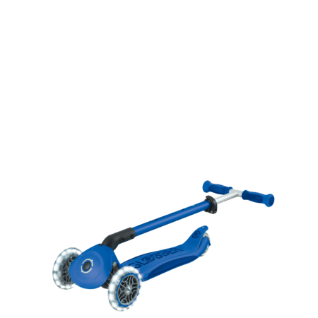 GLOBBER paspirtukas Go Up Deluxe Lights, tamsiai mėlynas, 748-600 