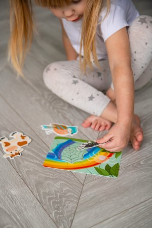 FAR FAR LAND velcro žaidimas Kas kur gyvena? F-02866 
