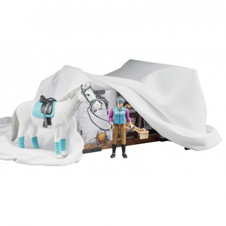 BRUDER rinkinys Horse barn, 62506 62506