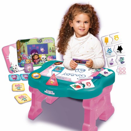 LISCIANI Gabby's dollhouse lavinamieji žaidimai su staliuku, 103355 