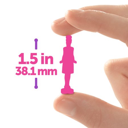 BARBIE Land mini nagų lako formos siurprizas, JCP97 