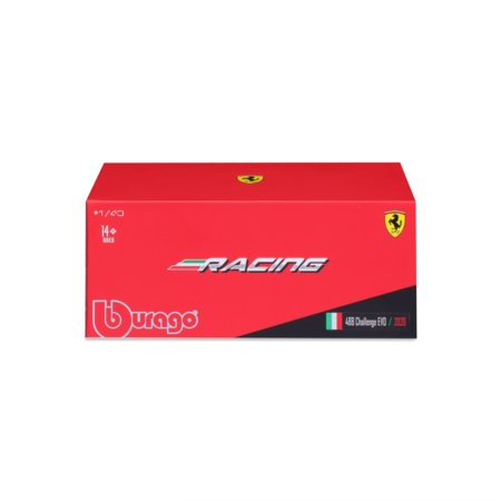 BBURAGO 1:20 lenktytinis automodelis Ferrari 488 Challenge EVO, 18-36309 