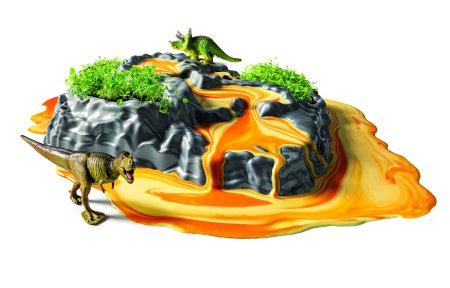 CLEMENTONI Science & Play žaidimų komplektas Dinosaur Swamp, 19206BL 