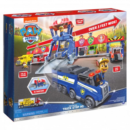 PAW PATROL vilkikų aištelės žaidimų komplektas Highway Rescue, 6063869 6063869