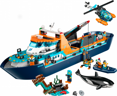 60368 LEGO® City Arkties tyrinėtojų laivas 60368