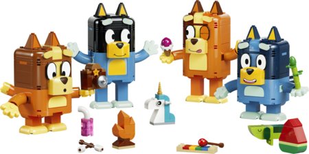 11217 LEGO® Bluey Konstruojama Bluey šeima 