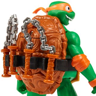 TMNT figūrėlė Ninja Shouts Michelangelo, 83353 83353