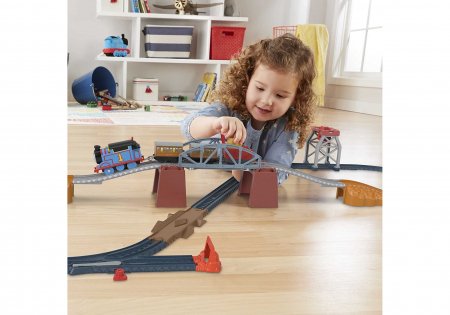 THOMAS & FRIENDS trasa 3 in 1 su motorizuotu garvežiuku, HGX64 HGX64