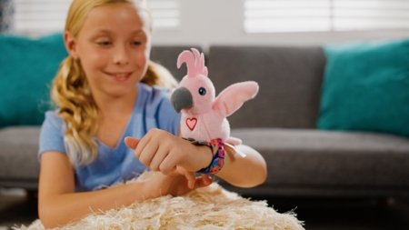 HAPPY YAPPERS interaktyvus pliušinis žaislas Kakadu, 9463 