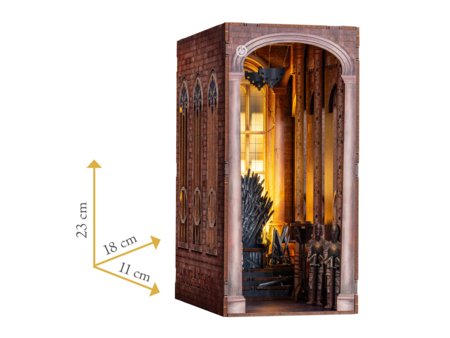 REVELL modelis Iron Throne - House of the Dragon: Tiny Adventures Handmade miniature worlds to assemble, 00531 