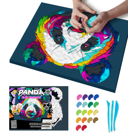 SPLAT PLANET modelino paveikslo rinkinys Panda, SP46925 
