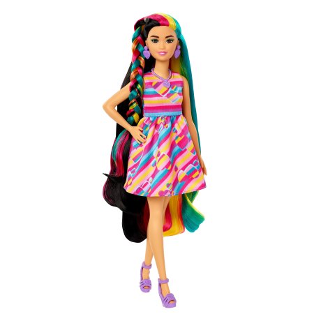 BARBIE Totaly Hair lėlė azijietė, HCM90 HCM90