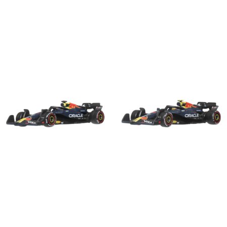 HOT WHEELS PREMIUM F1 Red Bull Max Verstappen ir Yuki Tsunoda bolidai (2 vnt.), JMM95 