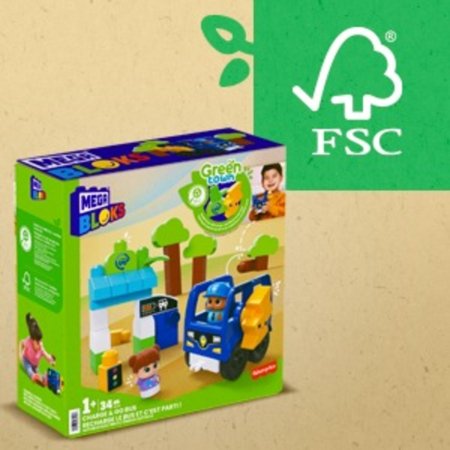 MEGA BLOKS rinkinys Autobusas, HDX90 HDX90