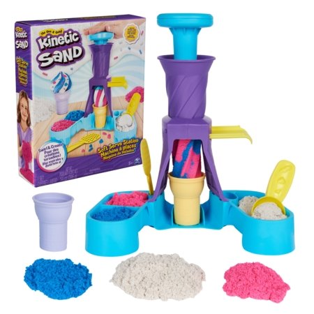 KINETIC SAND kinetinio smėlio rinkinys Soft serve station, 6068385 