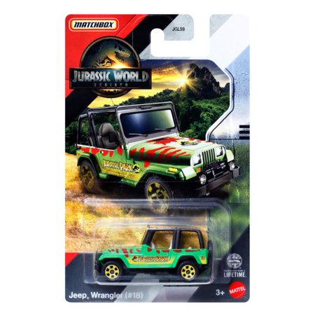 MATCHBOX Jurassic World tematikos automodeliukas, asort., JGL59 