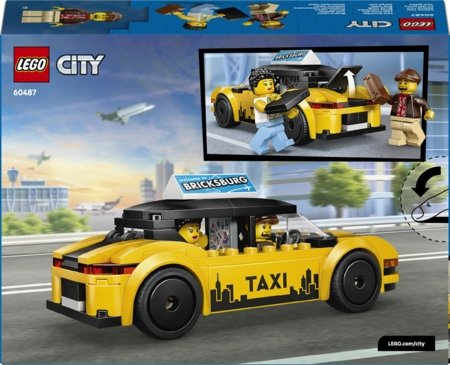 60487 LEGO® City geltonasis taksi 