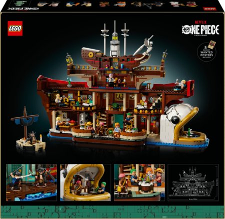 75640 LEGO® One Piece Plaukiojantis restoranas „Baratie“ 