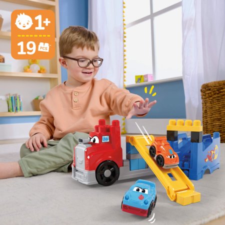 MEGA BLOKS konstruktorius sunkvežimis su trasa, JFR29 