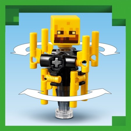 21266 LEGO® Minecraft® Lavos mūšis Nether dimensijoje 
