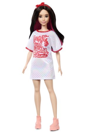 BARBIE madistė laisvalaikio stiliaus suknele, HRH12 