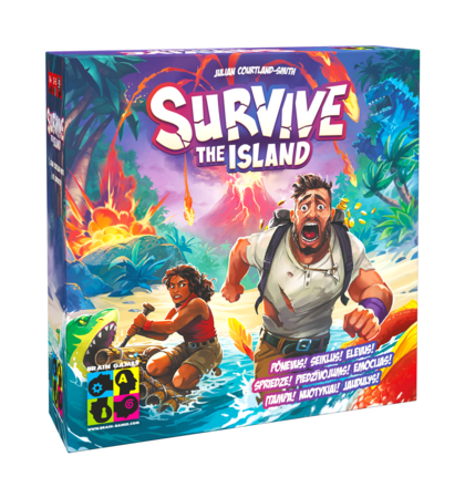 BRAIN GAMES stalo žaidimas Survive the Island LT/LV/EE, BRG#SURV 