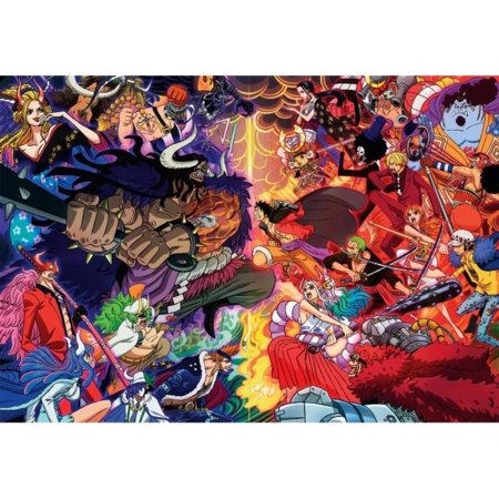 CLEMENTONI dėlionė One Piece, 1000 det., 39922 