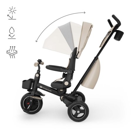 KINDERCRAFT triratukas SPINSTEP 2 Plus, smėlinis, KRSPST02BEGPL00 