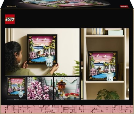 31218 LEGO® Art Japoniškas kraštovaizdis su žydinčiomis vyšniomis 