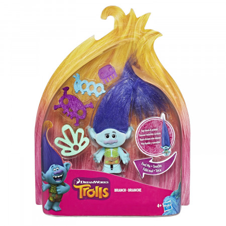 HASBRO TROLLS trolis su plaukų aksesuarais, C1300EU4 C1300EU4