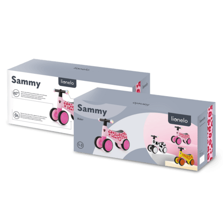 LIONELO paspiriamas keturratis SAMMY, Pink rose, LO-SAMMY 