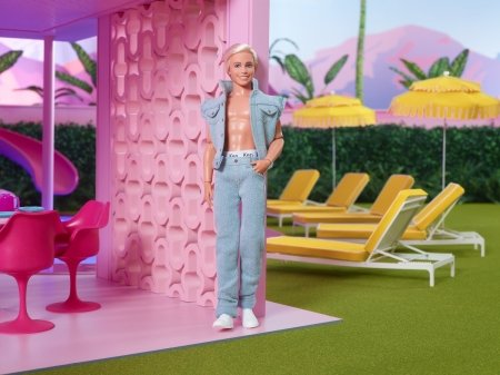 BARBIE kolekcinis Kenas su džinsiniu kostiumu 2023, HRF27 