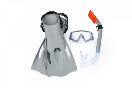 BESTWAY nardymo rinkinys Meridian (akiniai, vamzdelis, plaukmenys), asort., 25020 25020