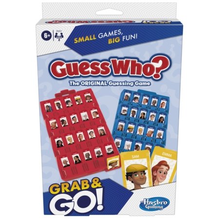HASBRO GAMING kelioninis žaidimas GUESS WHO, F825774A 