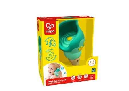 HAPE jūros sraigių fonografas, E0637A 