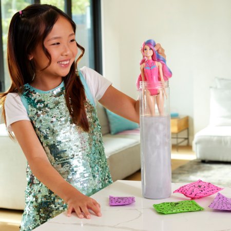 BARBIE Color Reveal siurprizų rinkinys Disco Star serija, JCP01 