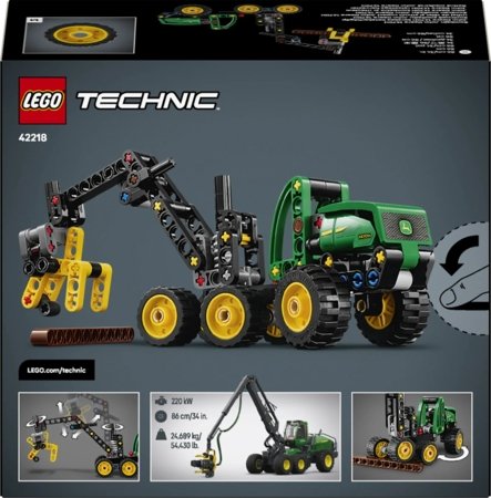42218 LEGO® Technic Ratinė medkirtė John Deere 1470H 