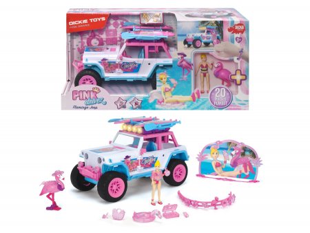 SIMBA DICKIE TOYS visureigis Pink Drivez Flamingo, 203185000/203835006 203835006