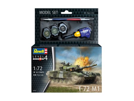 REVELL modelis T-72 M1, 63357 