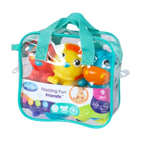 PLAYGRO vonios žaislų rinkinys Floating Fun Friends, 0189202 