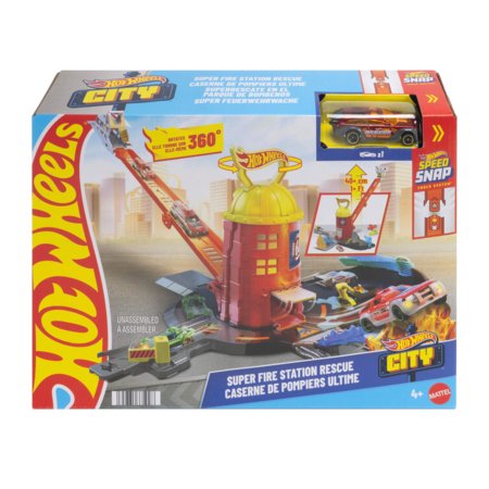 HOT WHEELS City gaisrinės stoties rinkinys, JHL95 
