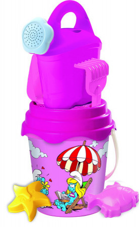 MONDO SMURFS kibirėlis su kasimo įrankiais, 18852 18852