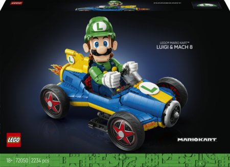 72050 LEGO® Mario Kart™ – Luigi ir Mach 8 